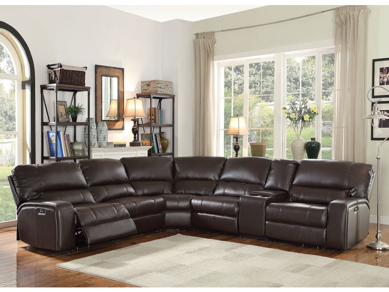 trivoly 90 leather sofa with articulating headrest