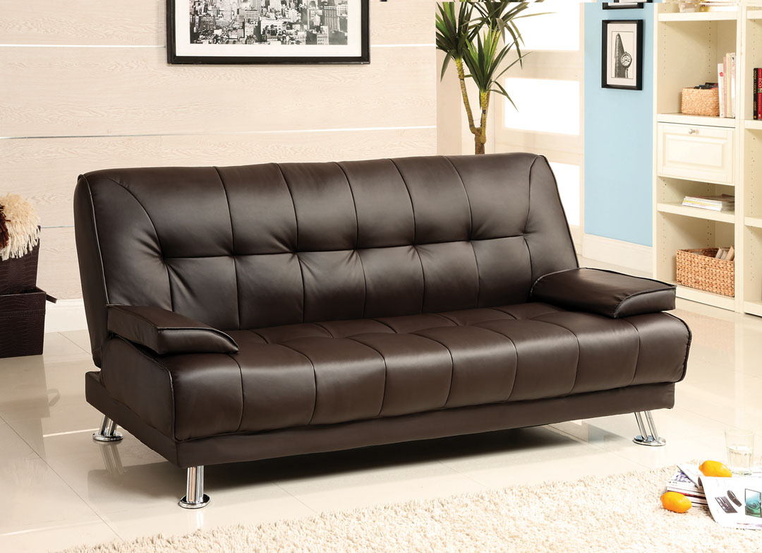 leatherette sofa futon beds with arms in houston
