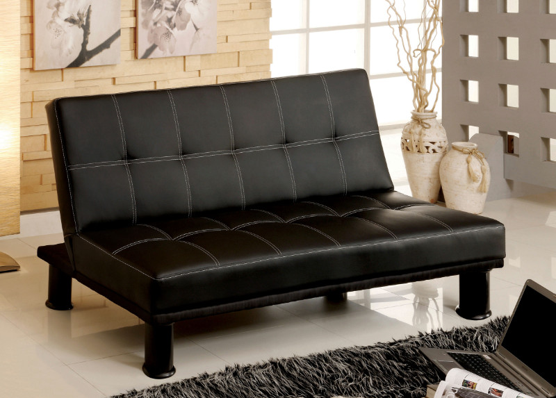 leatherette sofa futon beds with arms in houston