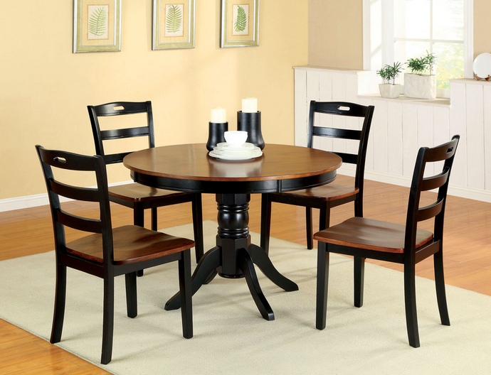 Furniture of america CM3027RT 5 pc. johnstown contemporary style design ...